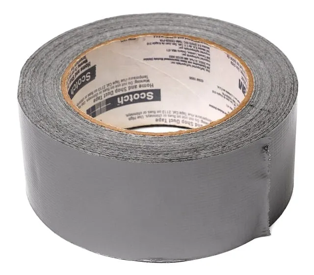 szara taśma duct tape